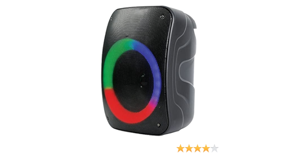 NDS-4003 Portable Bluetooth Speaker and Circular Disco Light