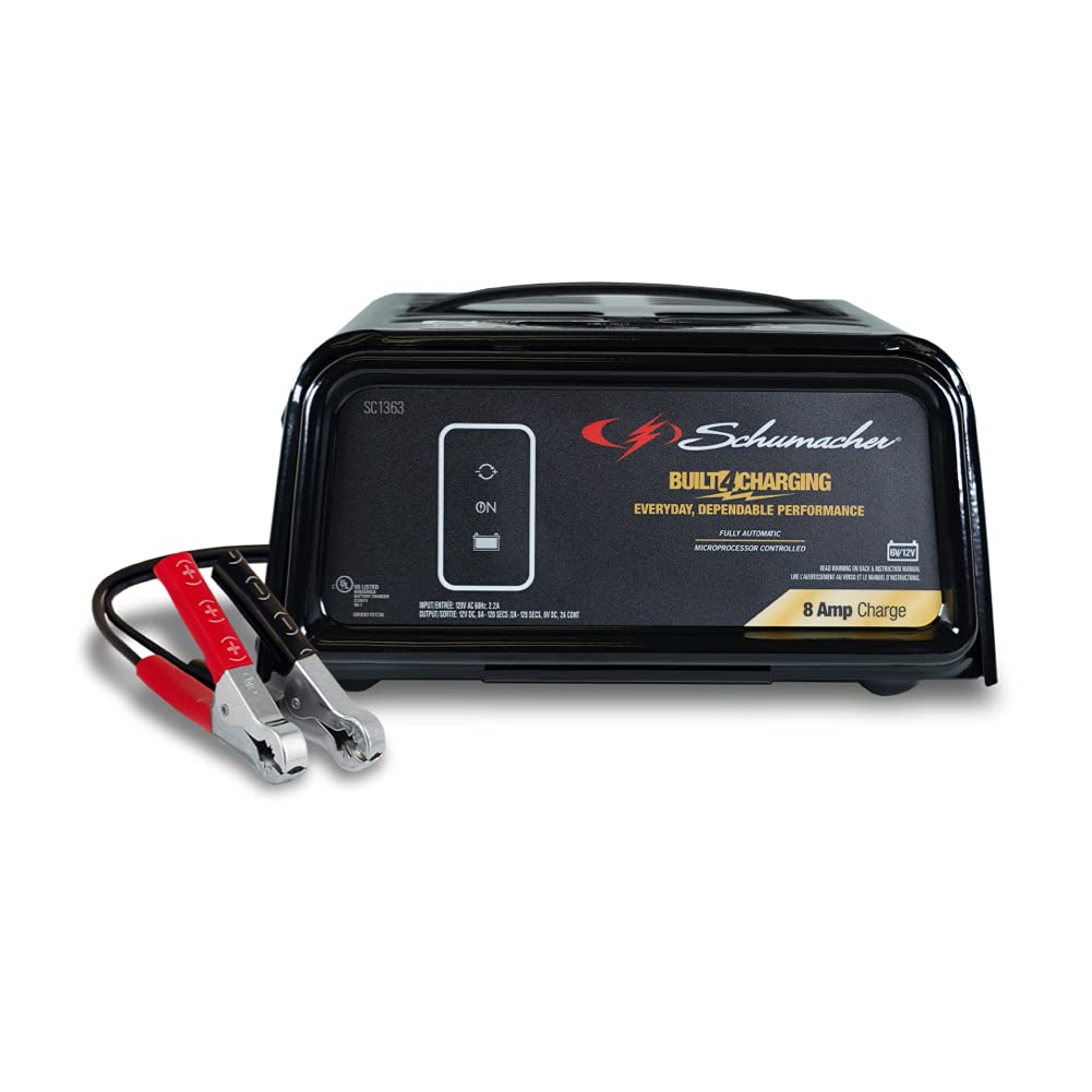 SC1363 8A 6/12V Fully Automatic Battery Charger