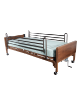 Drive MedicalHalf Length Bed Rail Bariatric Lightweight Bed