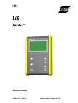 ESAB AristoPendant U8 Manual de usuario