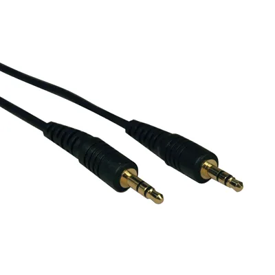 3.5mm Mini Stereo for Microphones, Speakers and Headphones (M/M), 10-ft.