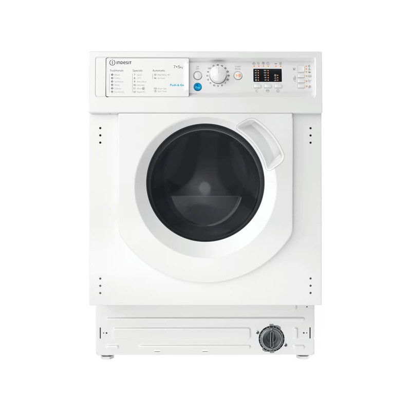 097BIWDIL75125UKN 7kg Wash 5kg Integrated Washer Dryer