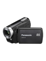 Panasonic sdr s15 sd camcorder black User manual