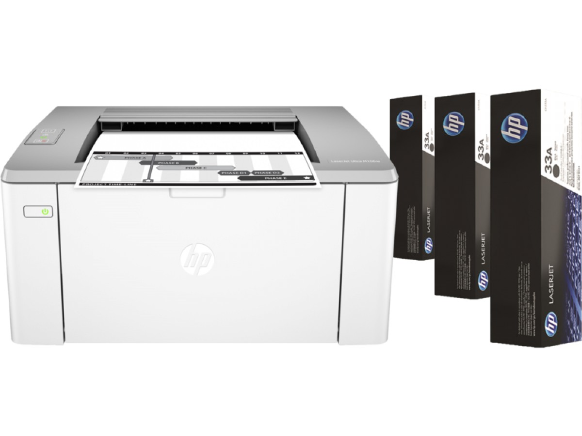 LaserJet Ultra M106 Printer series