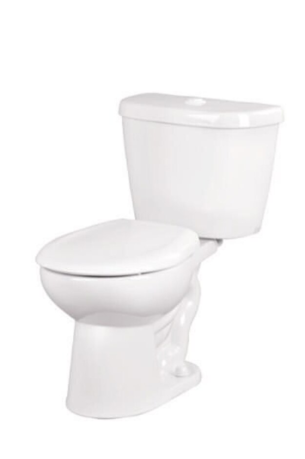 Maxwell Dual Flush 1.1/1.6 gpf 14" Rough-In Two-Piece Elongated ErgoHeight Toilet