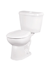GerberMaxwell Dual Flush 1.1/1.6 gpf 14" Rough-In Two-Piece Elongated ErgoHeight Toilet