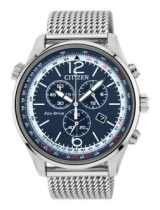 CitizenEco-Drive Men's Stainless Steel Chronograph Watch