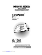 Black & Decker x600 Series Manual de usuario