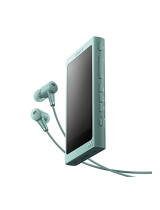 Sony Walkman NW-A45/LM, 16Gb, Moonlit Blue ユーザーマニュアル