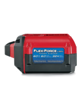 Toro Flex-Force Power System 6.0Ah 60V MAX Battery Pack User manual