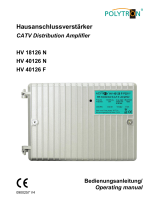 POLYTRONHV 18 Distribution amplifier 18 dB
