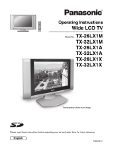 Panasonic TX47P600X Operating instructions