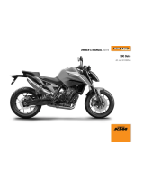 KTM 1090 Adventure S EU 2019 Bedienungsanleitung