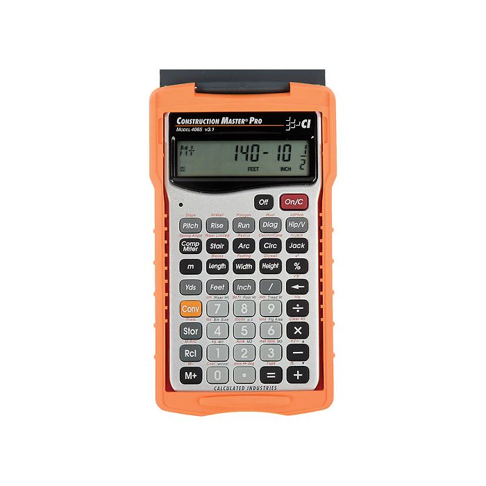 Construction Master Pro Calculator 4065