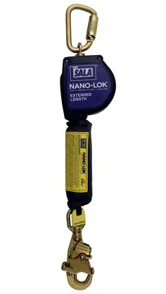 DBI-SALA® Nano-Lok™ Extended Length Self Retracting Lifeline 3103866, 20ft Web, 1 ea