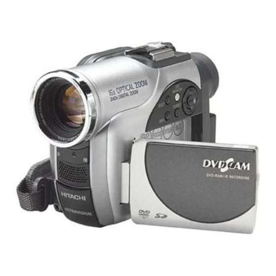DZMV750MA - DVD Camcorder w/16x Optical Zoom