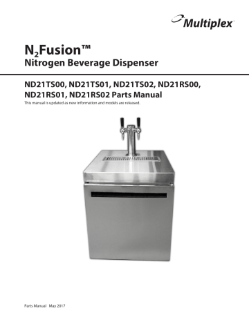 N2Fusion™ Nitrogen Beverage Dispenser 92903129290312