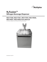 MULTIPLEXN2Fusion™ Nitrogen Beverage Dispenser 92903129290312