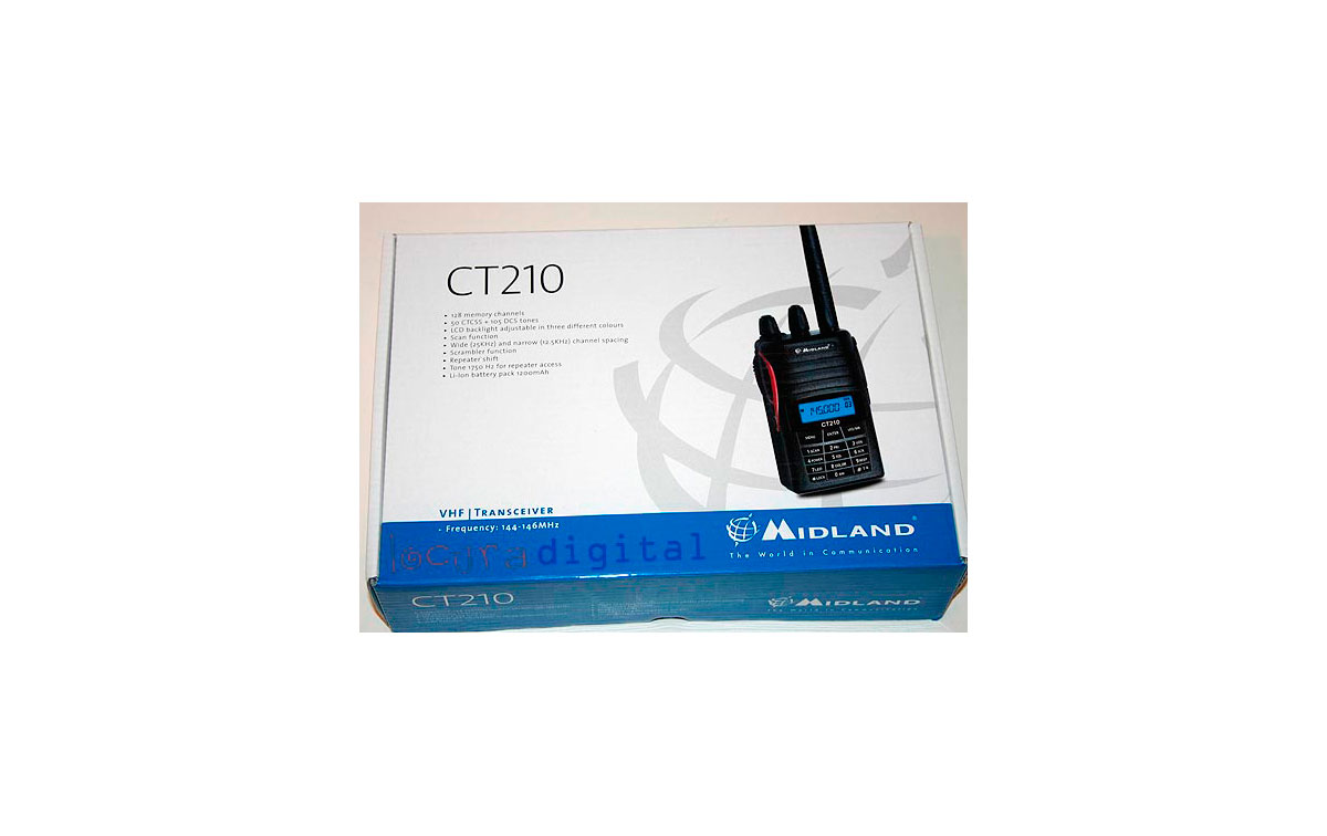 CT210, Handfunkgerät, 136-174 Mhz