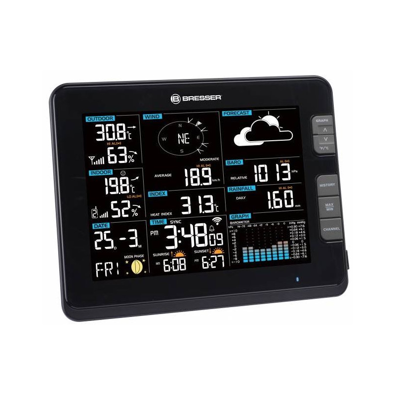 Professional WIFI Weather Centre 6in1