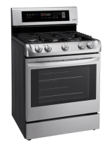 LG LRG4115ST 30" Stainless Steel Gas Range - Convection User guide