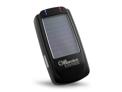Solar Bluetooth GPS Receiver