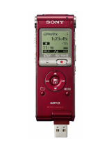 Sony ICD-UX200F Používateľská príručka