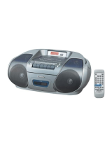 Panasonic RXD29 - RADIO CASSETTE W/CD User manual