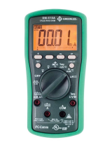 GreenleeDM-200A, DM-210A, DM-510A Digital Multimeters