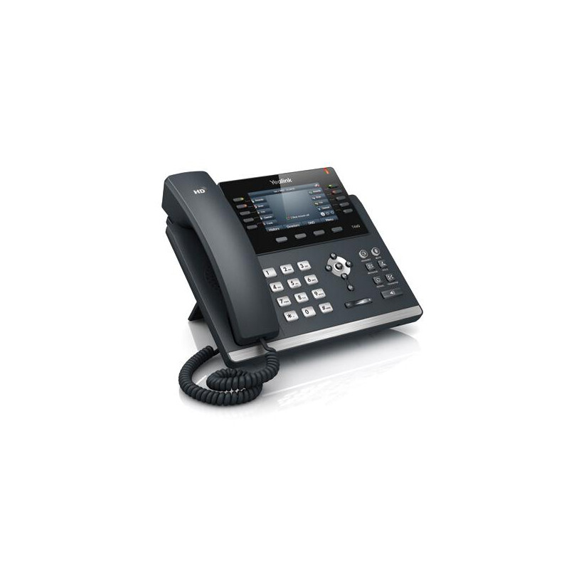 SIP-T46S Téléphone IP Noir