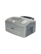 Dell P1500 Personal Mono Laser Printer Owner's manual