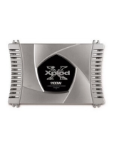 Sony XM-D500X Instrucciones de operación