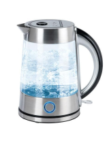 Nesco Glass Electric Water Kettle (1.7 Liter) Manual de usuario