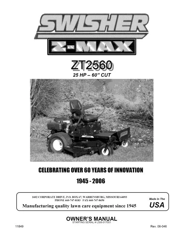 Z-MAX ZT2560