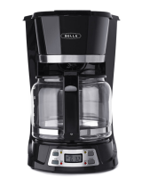 Bella 12 Cup programmable coffee maker El manual del propietario