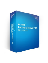 ACRONISBackup & Recovery 10 Workstation