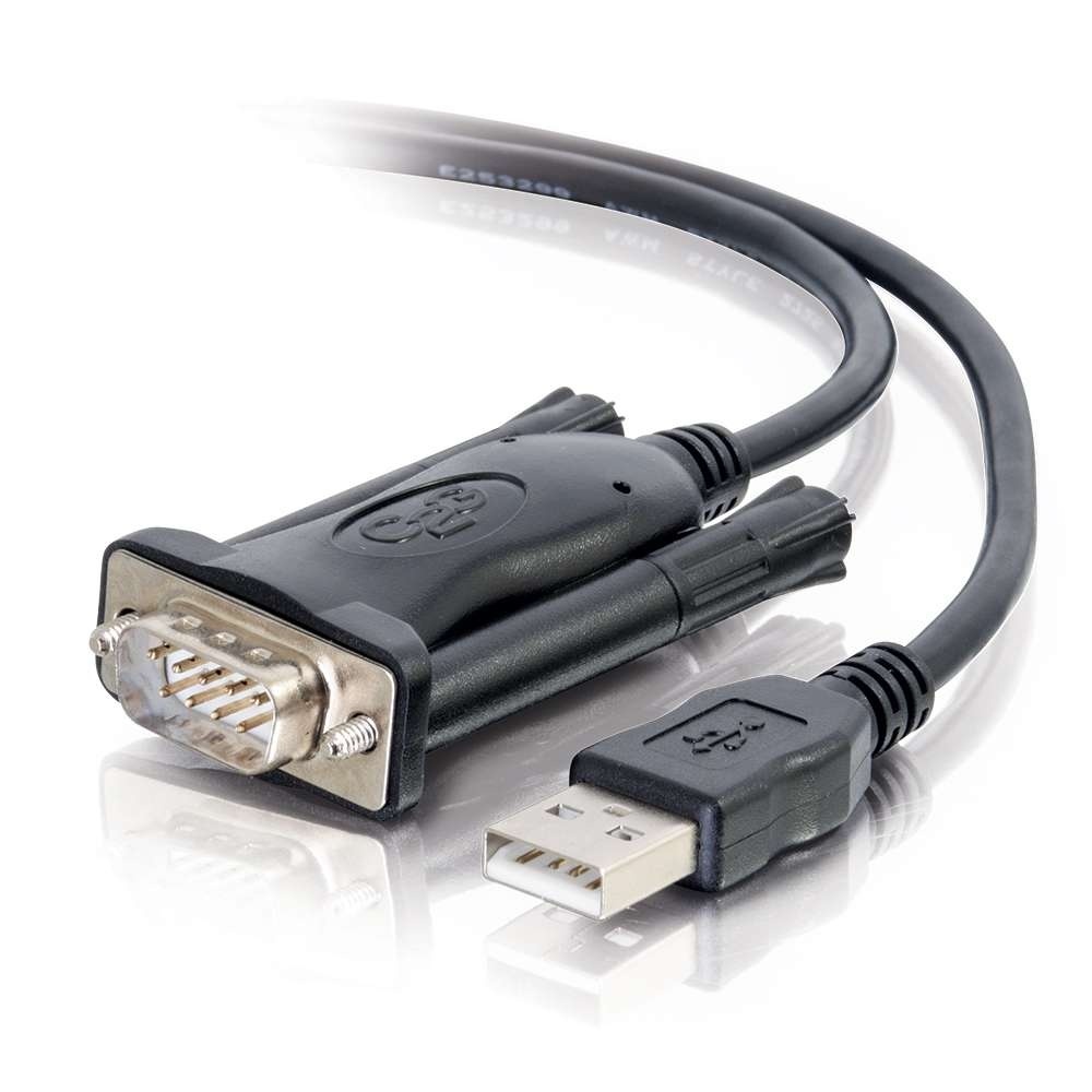 USB to 2-Port DB9 Serial RS232 Adapter Cable