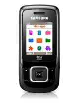 Samsung GT-E1360B Bruksanvisning