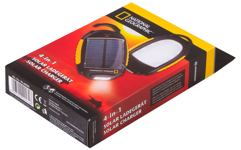 Solar Charger 4-in-1