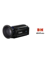 Canon LEGRIA HF R66 Uživatelský manuál