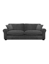 Argos HomeAH TAMMY 2 SEATER CHARCOAL