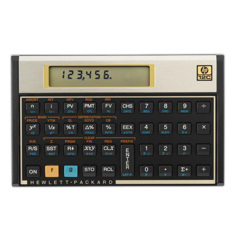 12c Prestige Financial Calculator
