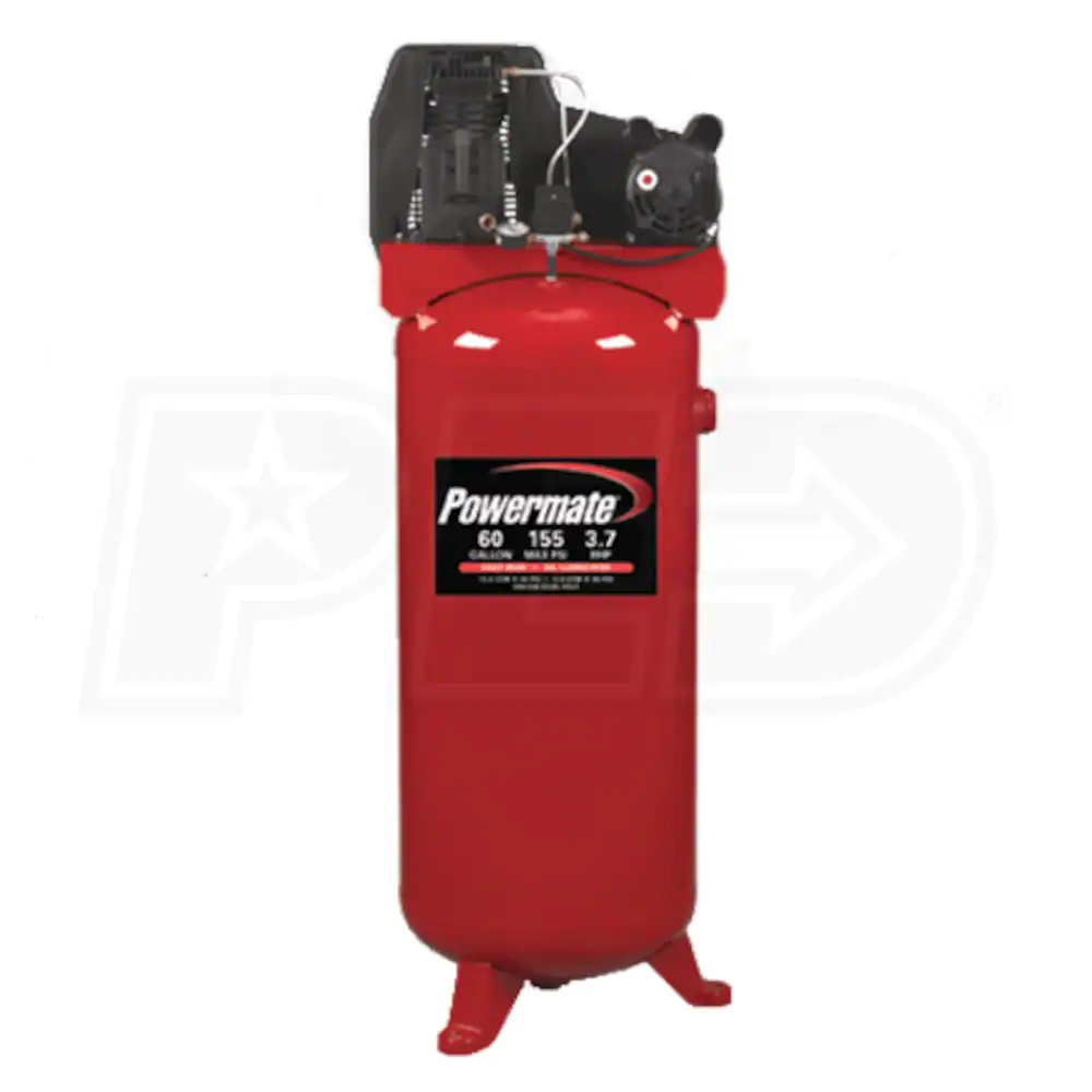 20 Gallon Air Compressor Horizontal 1.9 Hp In-Line Pump IPA1882054