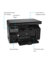 HP LaserJet Pro M1136 Multifunction Printer series Manuale utente