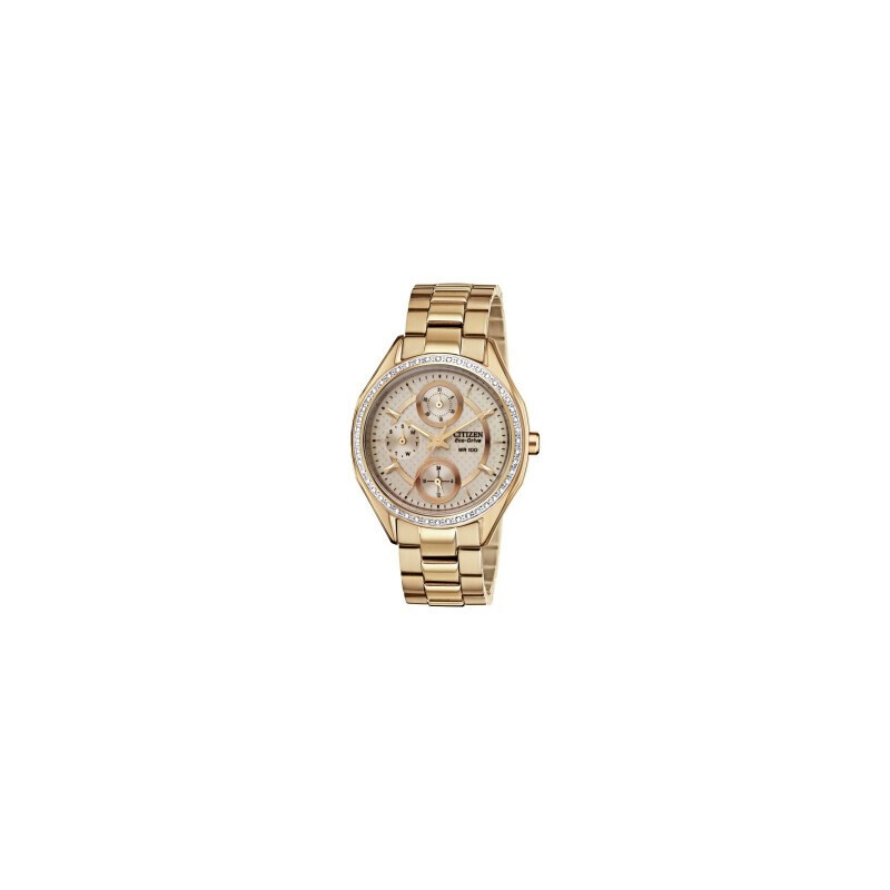Ladies Rose Gold Plated Stainless Steel Watch