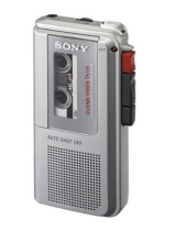 Sony micro cassette m 470 2ce7 black Manuale del proprietario