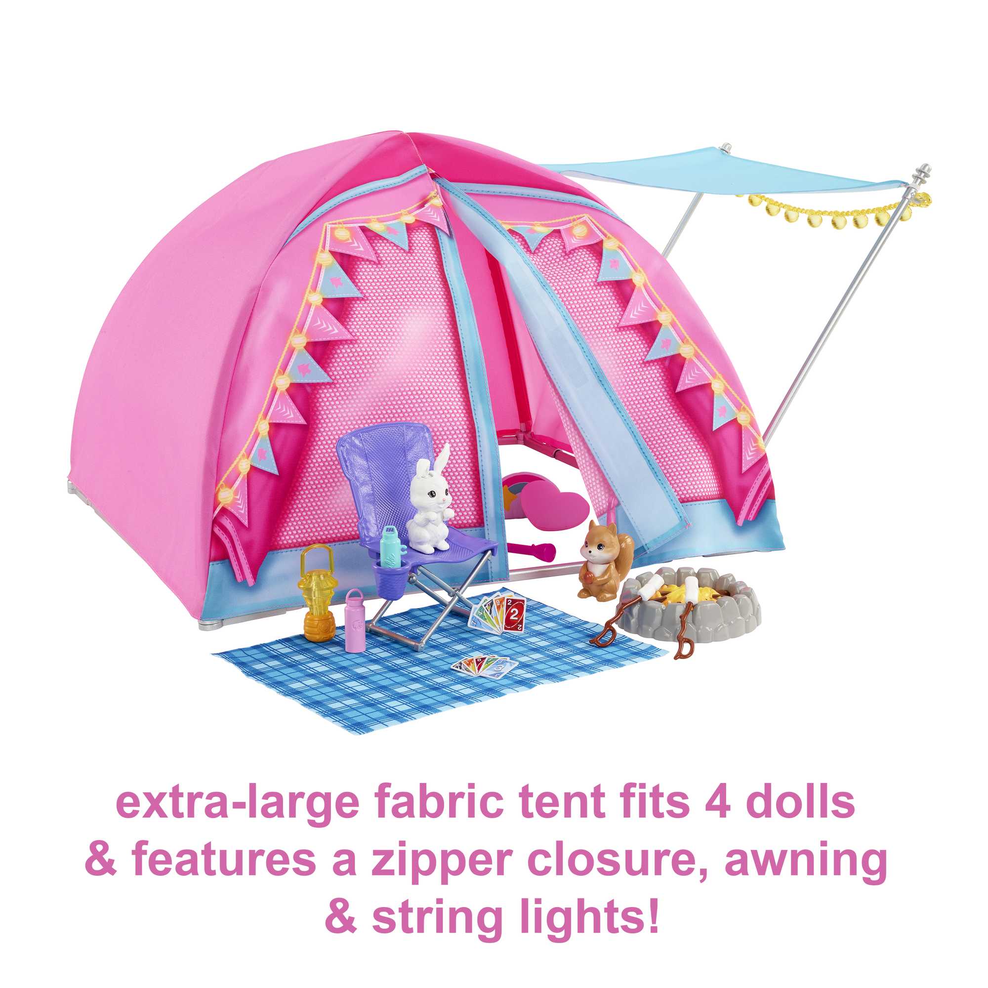 Barbie Family Tent Giftset 