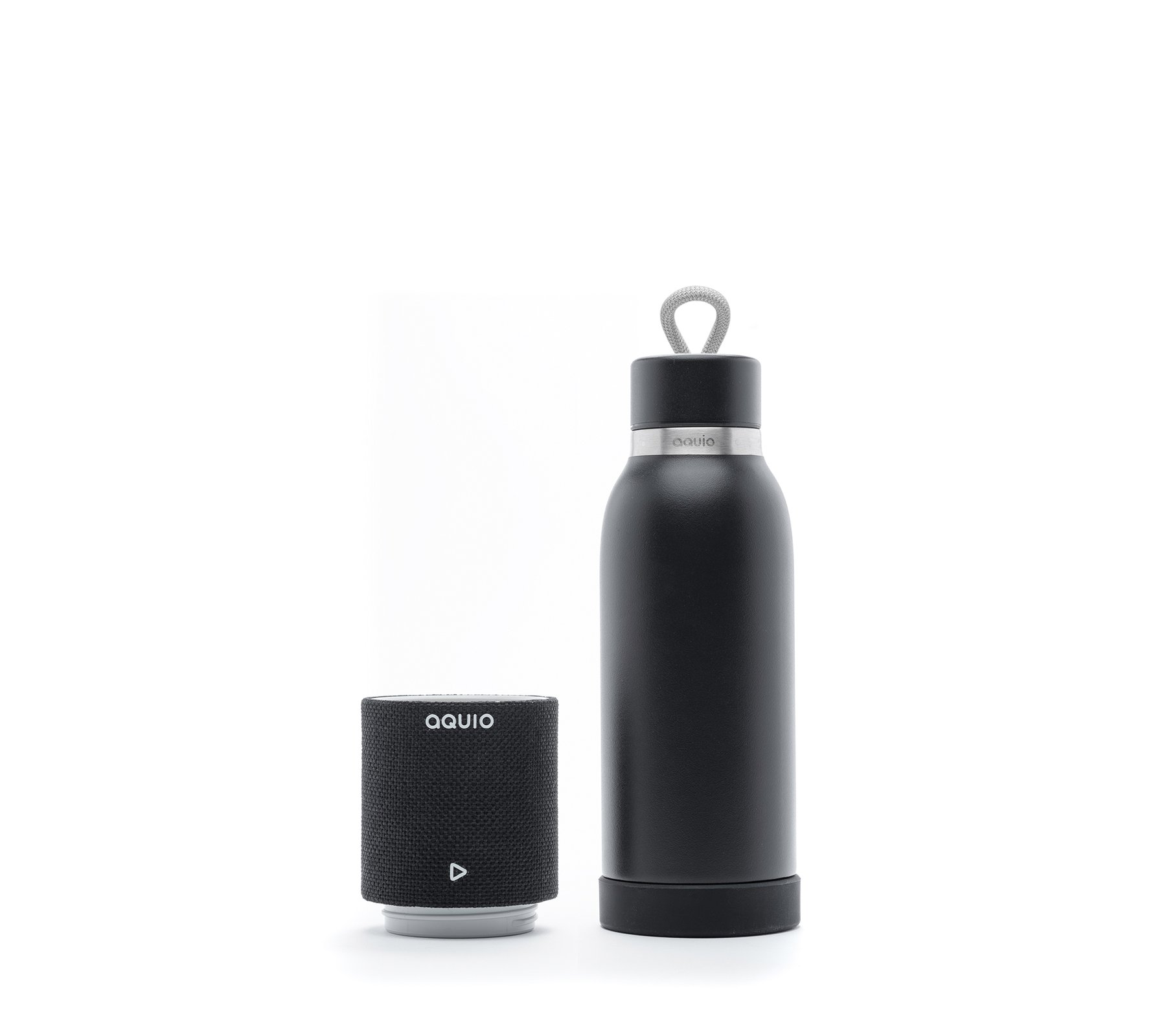 Double Wall Insulated Stainless Steel Bottle Removable Waterproof Bluetooth Speaker