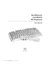 GyrationGyroRemote and Mobile RF Keyboard