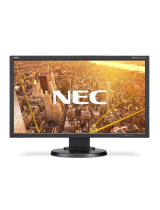 NEC MultiSync® LCD1525XBK Instrukcja obsługi